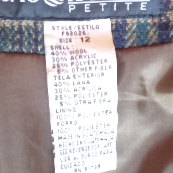 Sag Harbor Vintage Jacket Blazer - Picture 7 of 16